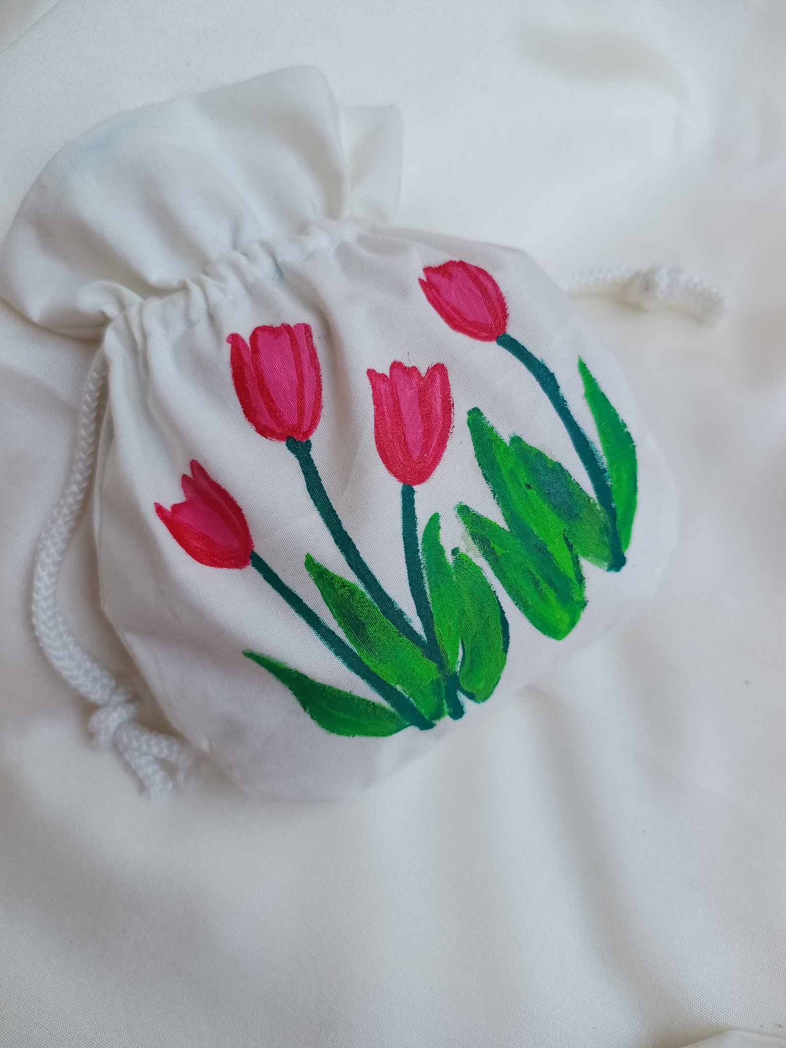 Hand-Painted Potli Bag | Ethnic Handmade Bridal & Festive Accessory
